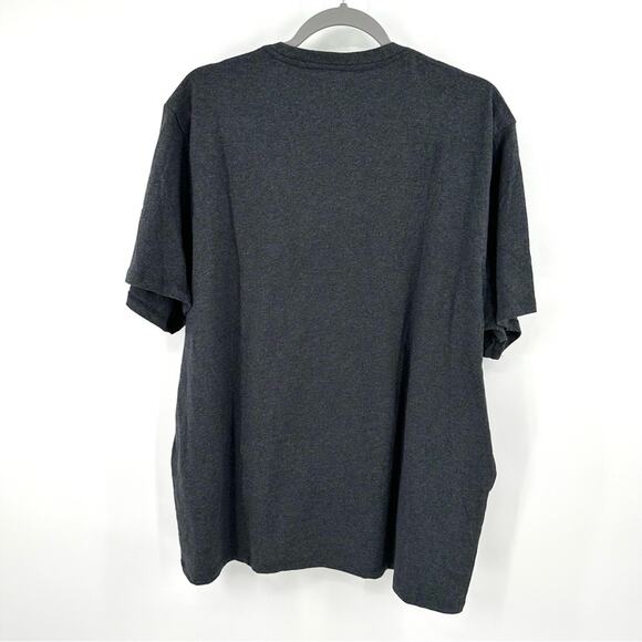 Everlane 100% organic cotton v-neck t-shirt in charcoal Size XXL NWOT - Picture 3 of 5